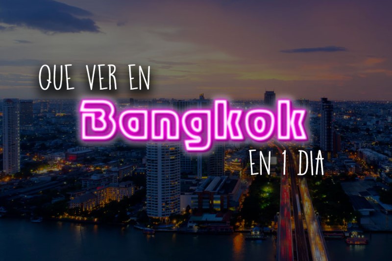 Descubre Bangkok en un día con nuestras recomendaciones turísticas. Aprovecha al máximo tu visita a esta vibrante ciudad tailandesa.